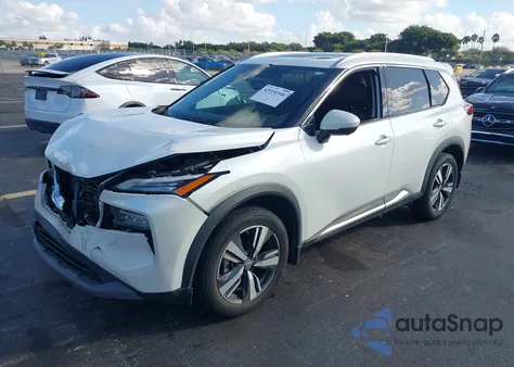 2021 Nissan Rogue Sl Fwd from USA, damaged, VIN 5N1AT3CA9MC832129